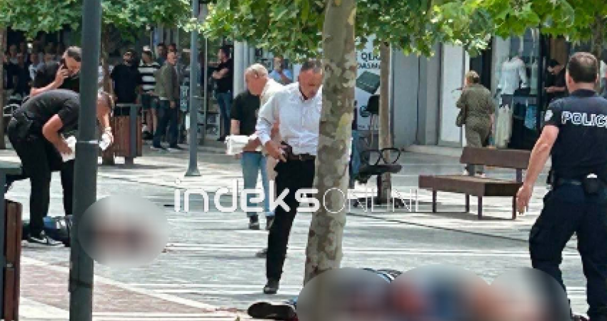 Dalin pamje të rënda nga Podujeva, i dyshuari shihet i armatosur në shesh pas të shtënave