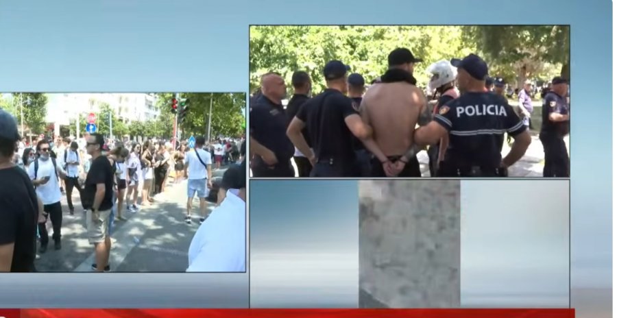 Policia mban në paraburgim protestuesin  ndalimi i përkon me ditën e martesës