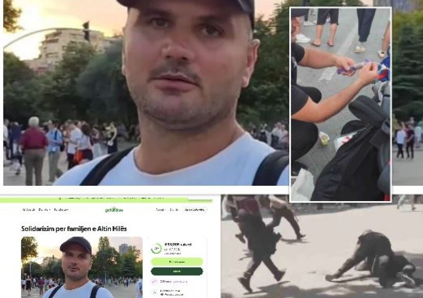 Shqiptarët solidarizohen me Altin Hilën/ Mblidhen 120 mijë euro për babain e fëmijës së sëmurë që u dhunua nga policia