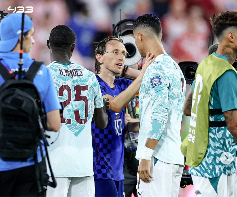 ‘Luka, urime për gjithçka’, Ronaldo i bën homazh Modriçit në përfundim të ndeshjes