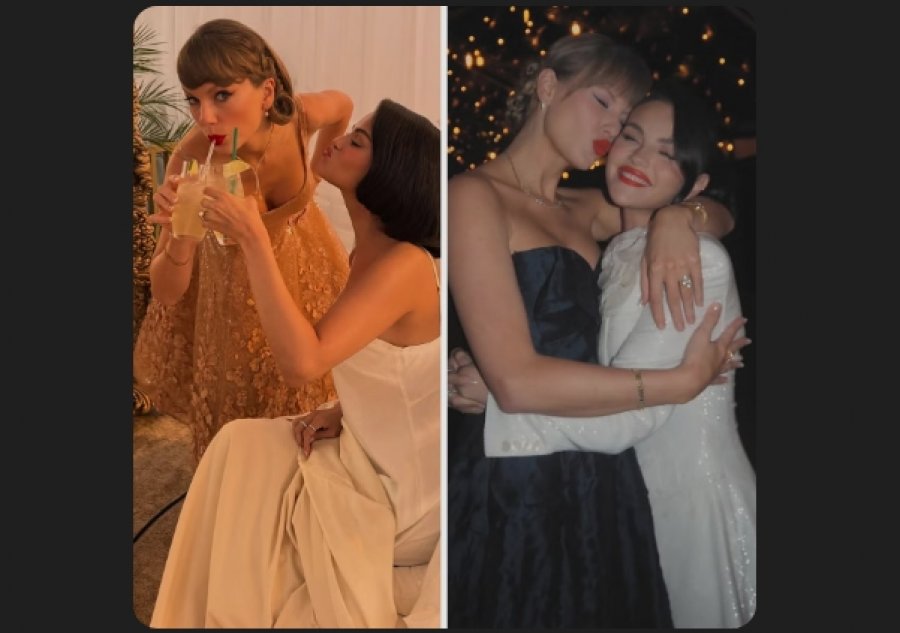 Dasma e Taylor Swift, Selena Gomez shfaqet e vetme, mungesa e Benny Blancos nxit spekulime