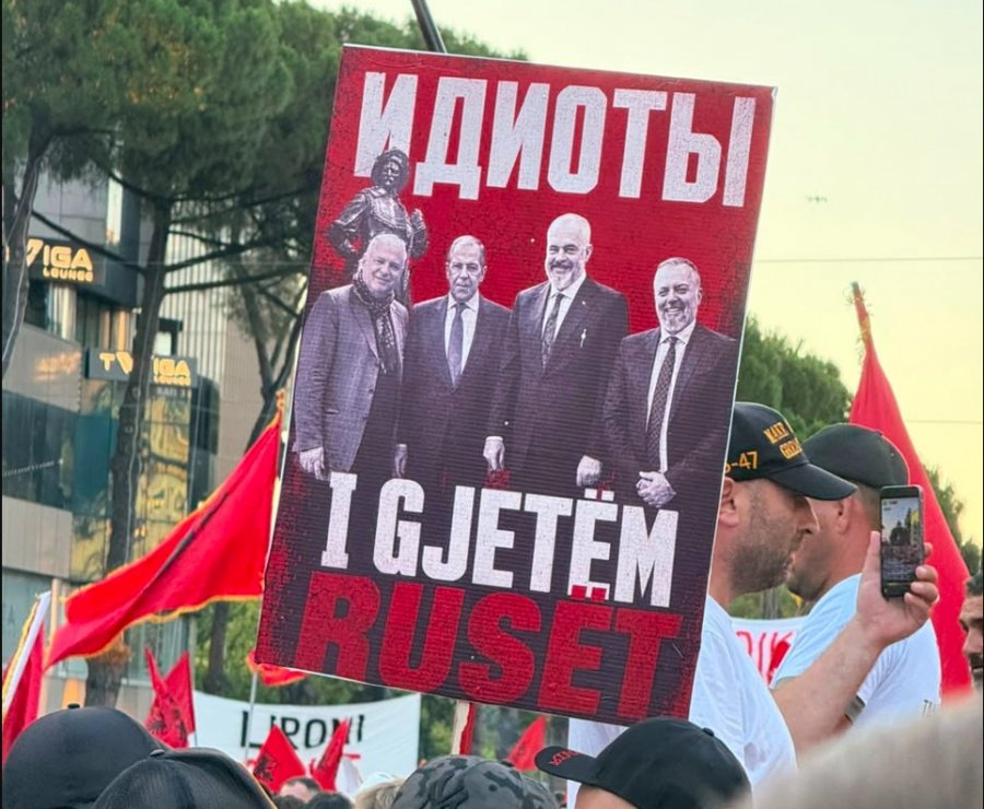 Gjenden rusët e Edi Ramës në protestë