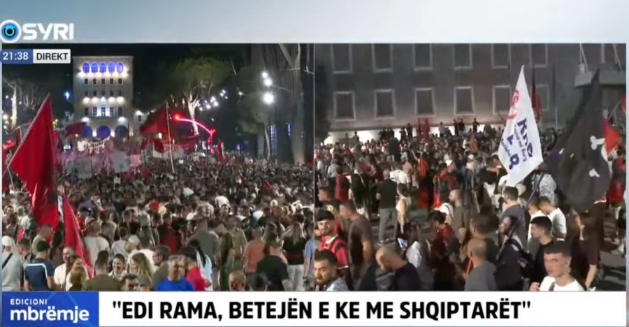 VIDEO  Thirrja e protestuesve  Nesër në orën 09 00 protestë tek Gjykata e Tiranës