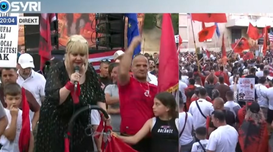 VIDEO   Edi Rama  SPAK you   Protestuesja i këndon Ramës këngën për ditëlindje