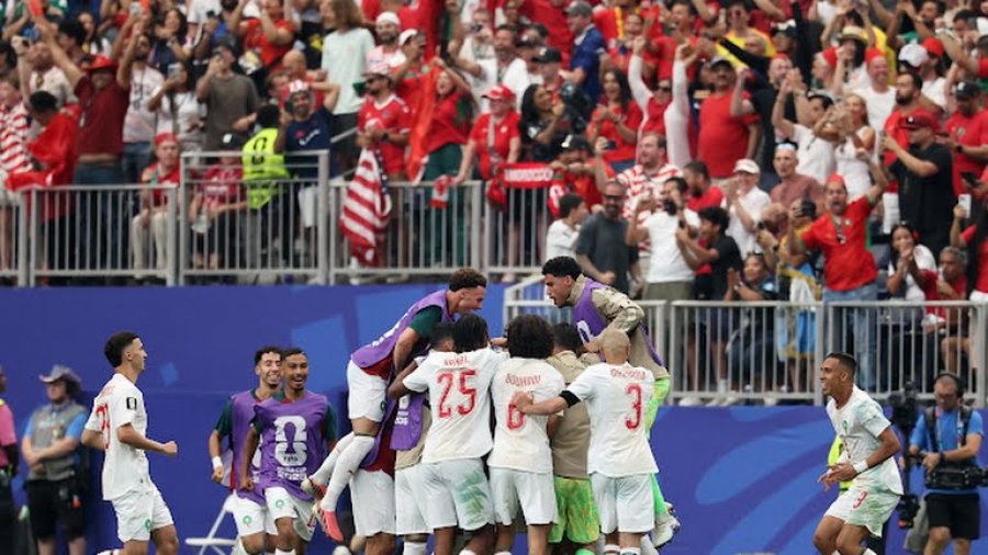 VIDEO  Maroku zhbllokon sfidën ndaj Kanadasë  ndez ëndrrën e çerekfinales