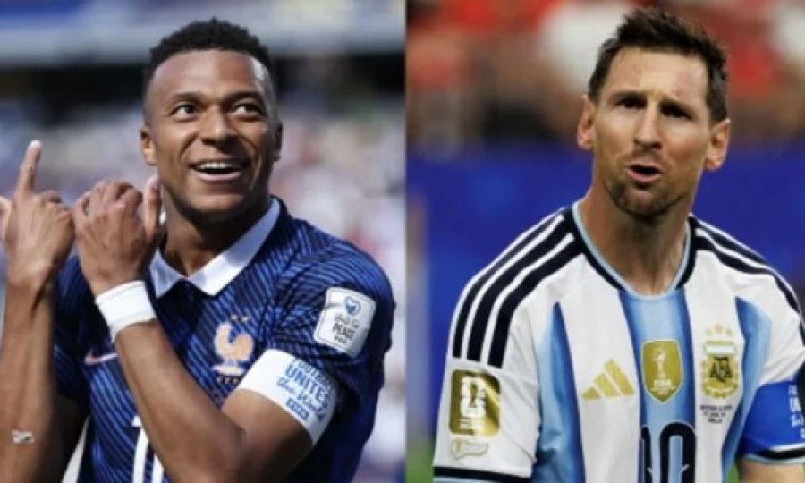 Vetëm 1 gol larg rekordit të Messit  Mbappé bëhet golashënuesi më i mirë i Francës