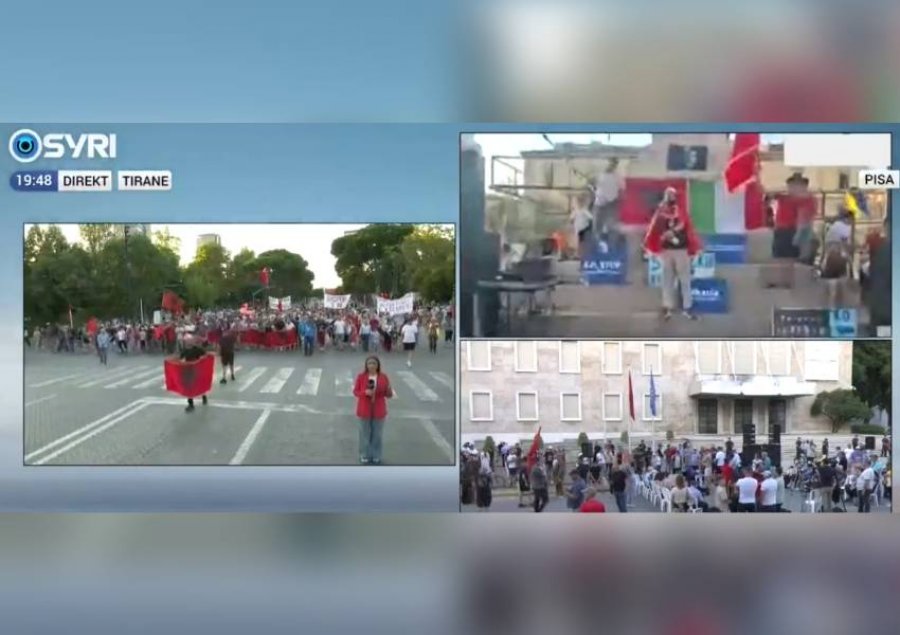 ‘Rama jepe dorëheqjen’/ Protesta e 36-të qytetare, nis marshimi drejt Kryeministrisë: Ju erdhi fundi!