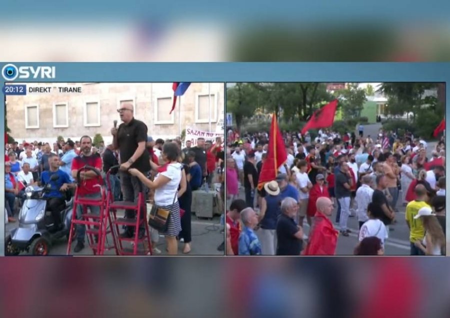 Protestuesi nga Gjermania  Protesta ka marrë vëmendjen e botës  ky vend ka nevojë për një ndryshim të madh