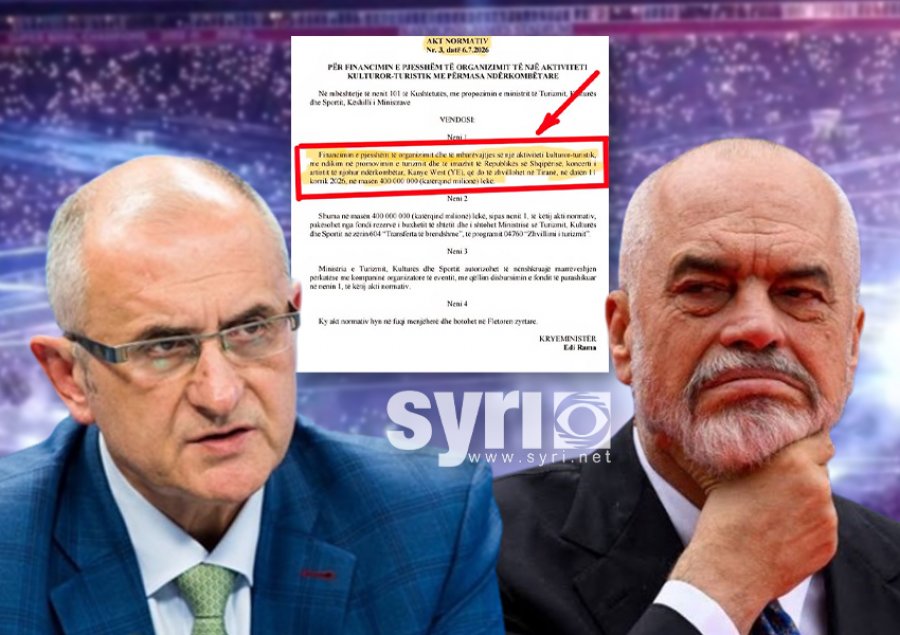 ‘4 milionë euro për koncertin’/ Vasili: Qeveria ka para për spektakël, por jo për shëndetin e qytetarëve