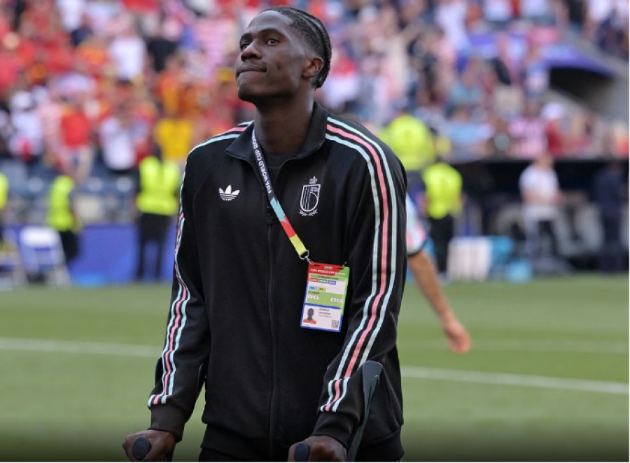 Goditje e rëndë për Belgjikën, Amadou Onana këput ligamentin e gjurit