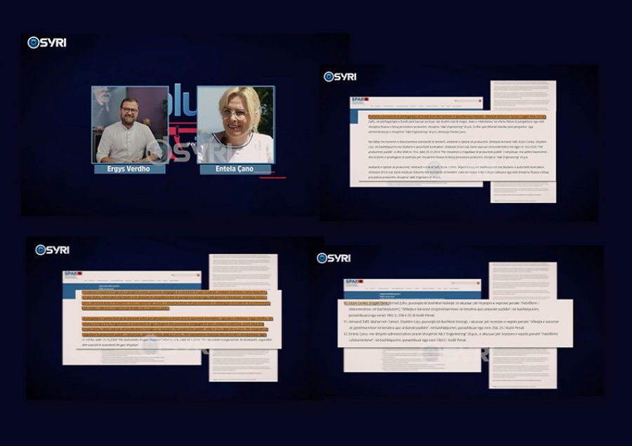 Korçë Ersekë  SPAK konfirmon gjetjet e Plug  Erion Isai dhe Entela Çano falsifikuan projektin e rrugës