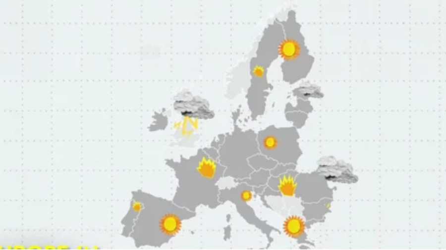 Europa përballet me temperatura rekord, ja kush po preket më së shumti