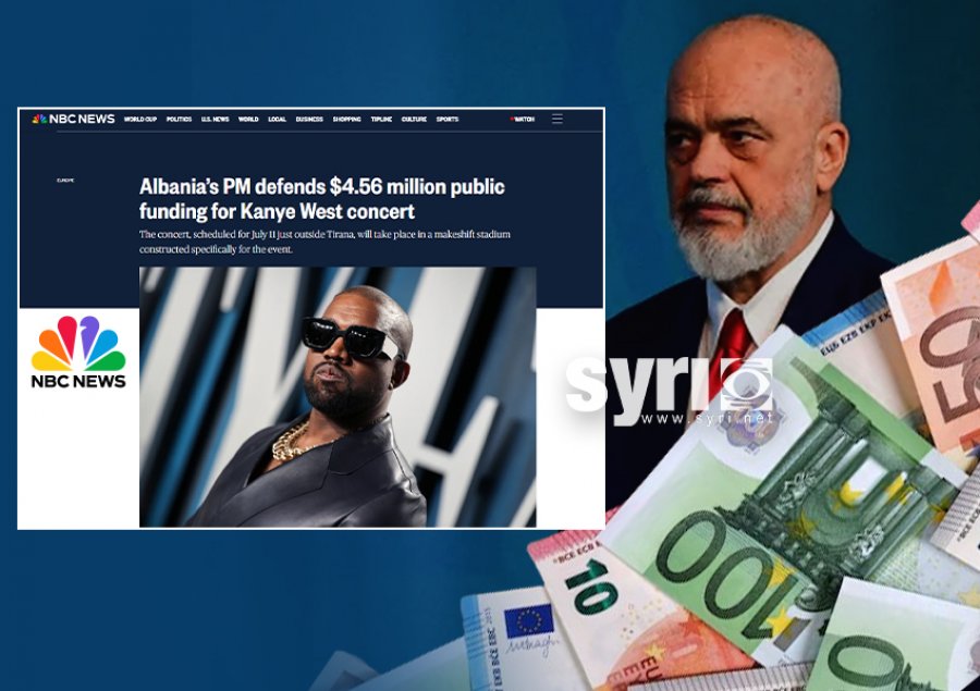 Paratë e shqiptarëve për koncertin e Kanye West/ NBC: Vendimi i Ramës ndez revoltën dhe kërkesat për dorëheqje