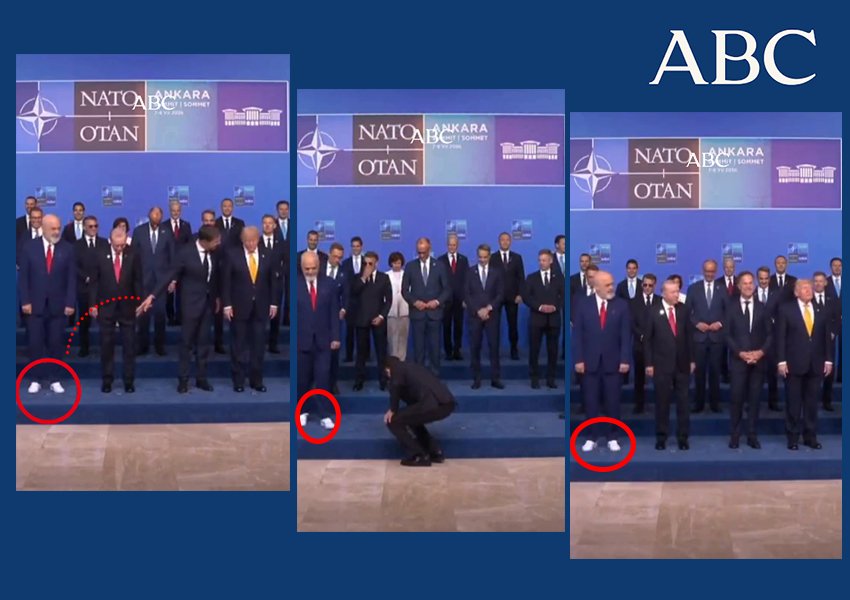 Samiti i NATO-s, ABC Diario nxjerr videon: Batuta e Rutte-s për Ramën dhe reagimi i ftohtë i Trump