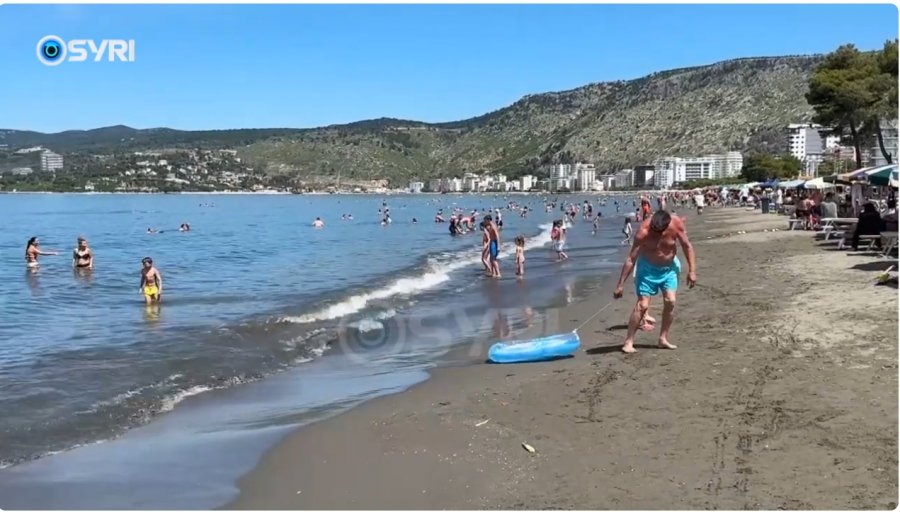 SYRI TV  Plazhi publik në Shëngjin nuk ka kushte  pensionistët  S kemi mundësi në plazhe private