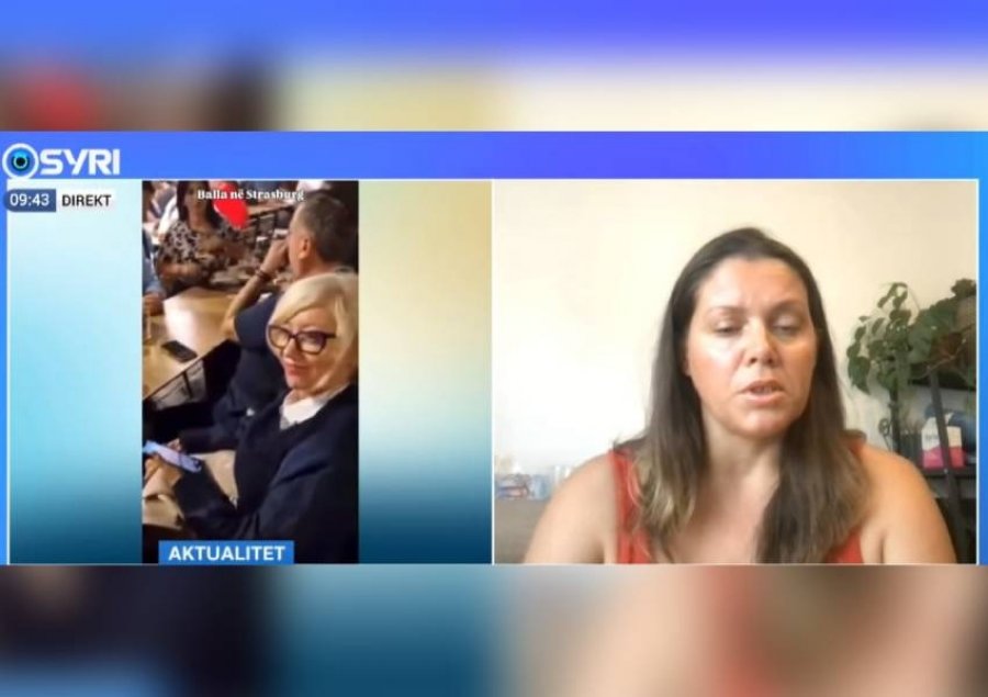 Publikoi videon nga Strasburgu  aktivistja  Djali im i mitur u lëndua  Balla u ngrit dhe kapi me forcë  do kërkoj drejtësi