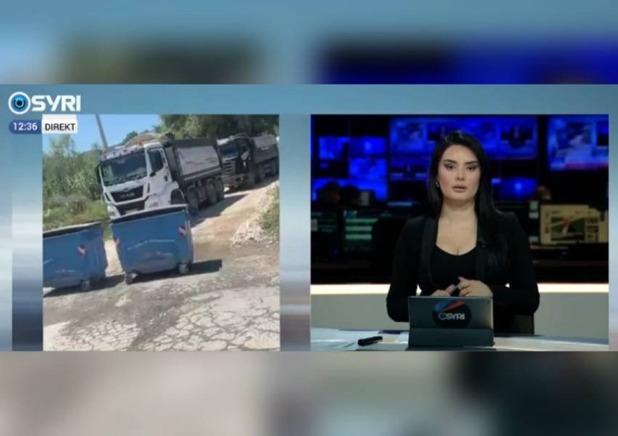 Banorët bllokojnë rrugën në Kashar  Kamionët e kompanisë 4AM po rrezikojnë shembjen e urës