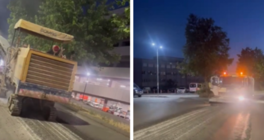 Qarkullimi i ndaluar deri më 18 korrik – Rama ndan pamje nga punimet në rrugën te Rrethi i Flamurit