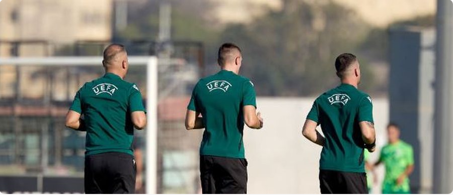 UEFA cakton 6 gjyqtarë shqiptarë për duelin delikat në Champions League