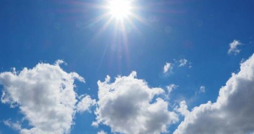 E marta me mot të kthjellët, erë veriore dhe temperatura të larta