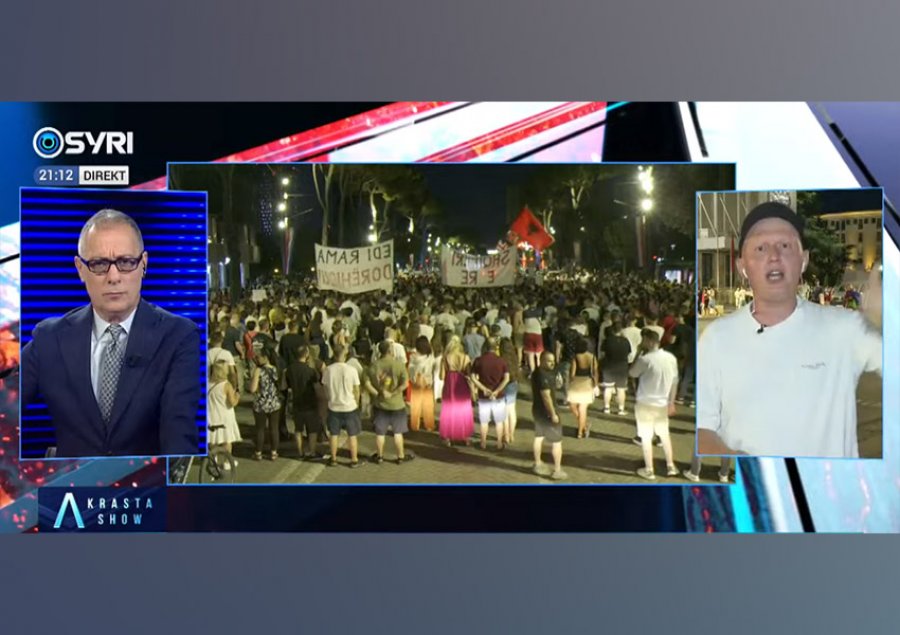  Kërkesa mbetet dorëheqja e Edi Ramës   Stafa  Organizatorët e protestës janë korrupsioni dhe varfëria