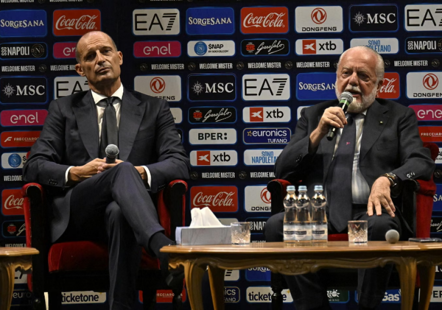 Allegri prezantohet te Napoli: Jam me fat që trashëgoj sërish një skuadër të Contes