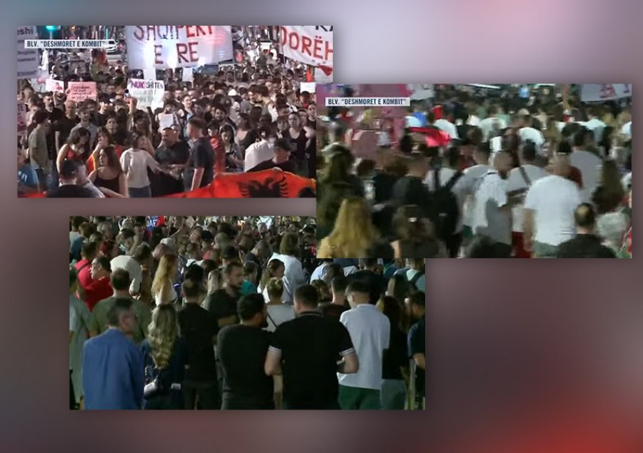 Protesta e 45-të kundër qeverisë, qytetarët nisin marshimin në rrugët e Tiranës: Rama jepe dorëheqjen