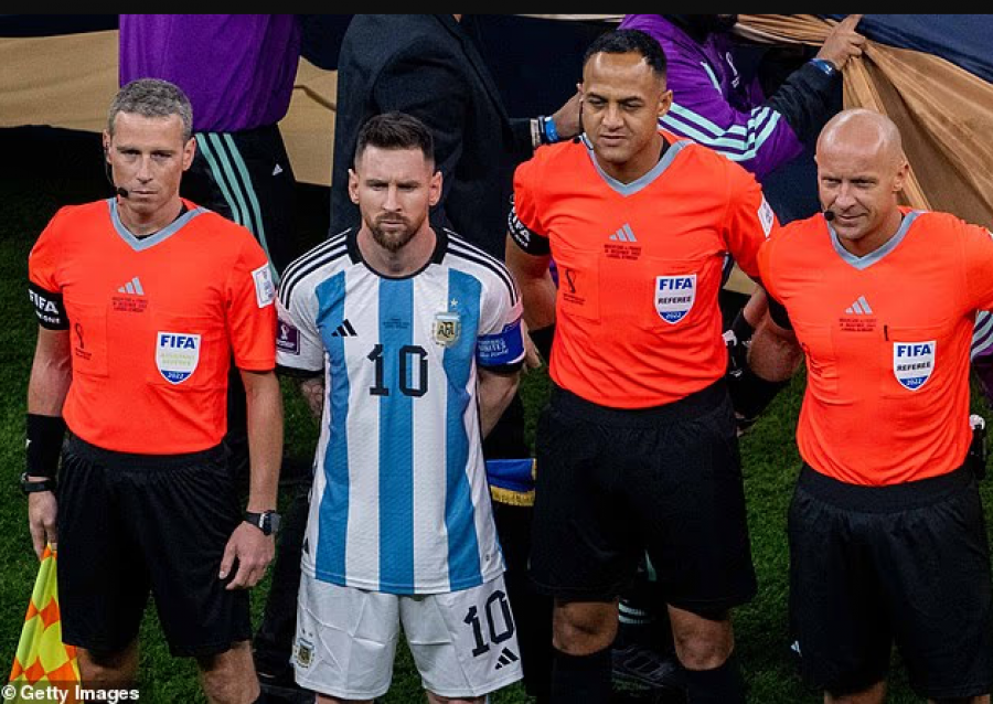 ‘Shpërthejnë’ mediat angleze: Messi merr arbitrin e preferuar për përballjen në gjysmëfinale