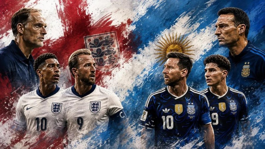 Angli-Argjentinë/ Rikthehet rivaliteti historik, ‘hakmarrje’ e ‘Tre Luanëve’ apo sërish kampionët në finale?