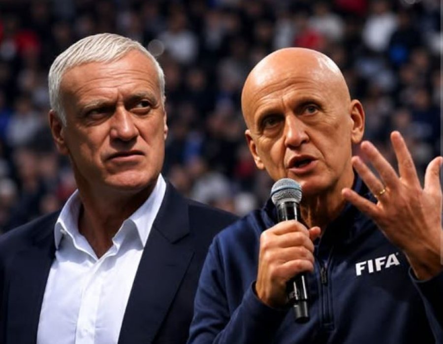 Akuza e rëndë e Deshamp për gjyqtarin, Kolina i përgjigjet francezit: FIFA është e qartë