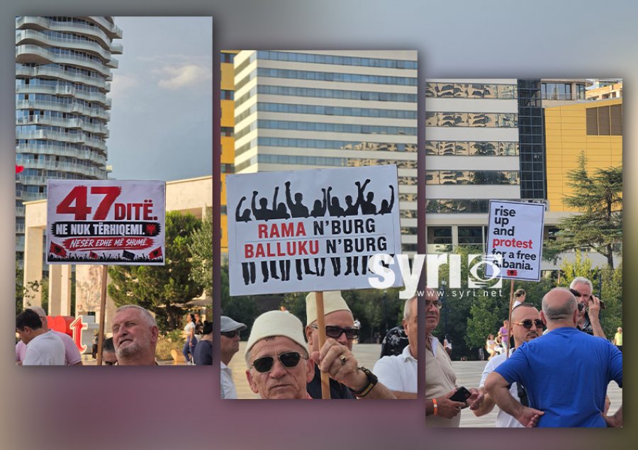 'Rama n’burg, Balluku n’burg!'/ Protesta e 47-të radhazi, qytetarët: Nuk dorëzohemi, nesër më shumë 