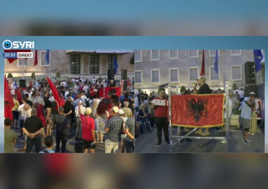  Nëse keni gjak shqiptari  dilni në protestë   I riu  Policia të luftojë korrupsionin  jo protestuesit