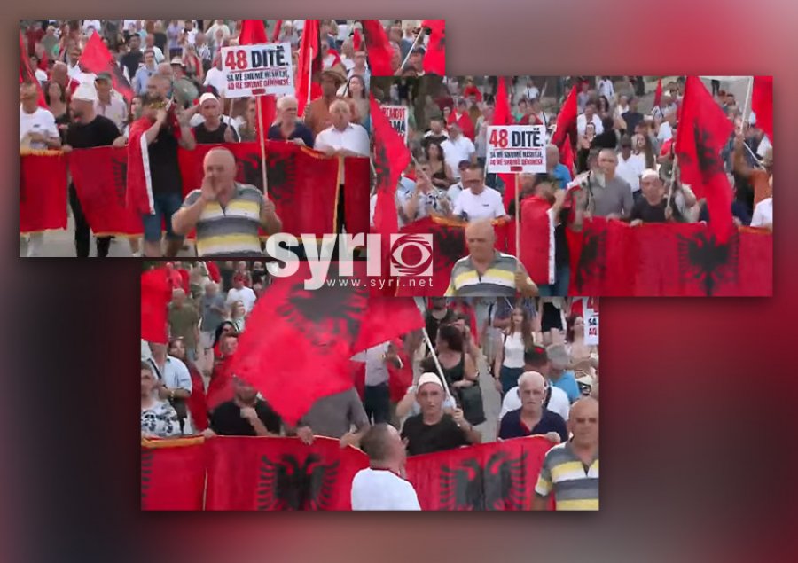 'Rama, jep dorëheqjen'/ Protesta e 48-të kundër qeverisë, qytetarët marshojnë drejt Kryeministrisë