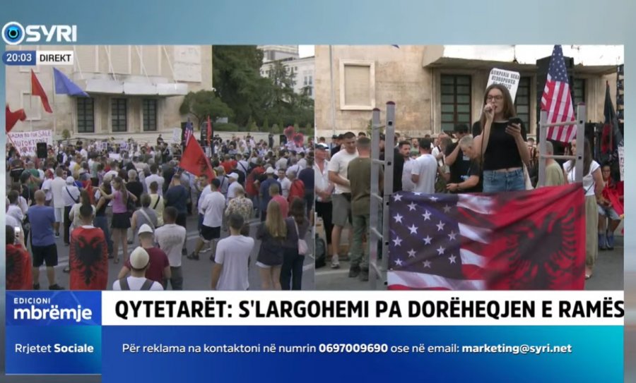 LIVE  Protesta e 49 të radhazi pritet sot në Tiranë  Rama jepe dorëheqjen