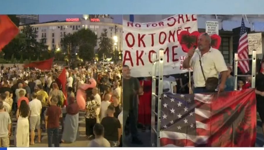 Protestuesi  Para 50 ditësh më la djali nga sëmundjet kancerogjene  Rama shkon e jep 4 2 mln euro për një koncert