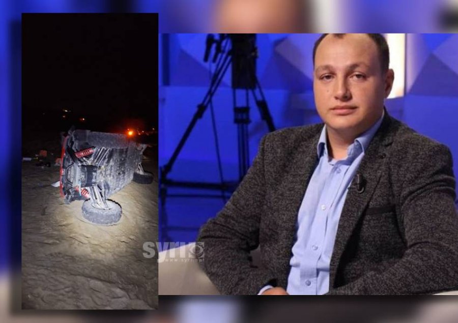Tragjike  Humb jetën në një aksident me motor  gazetari Enrik Mehmeti