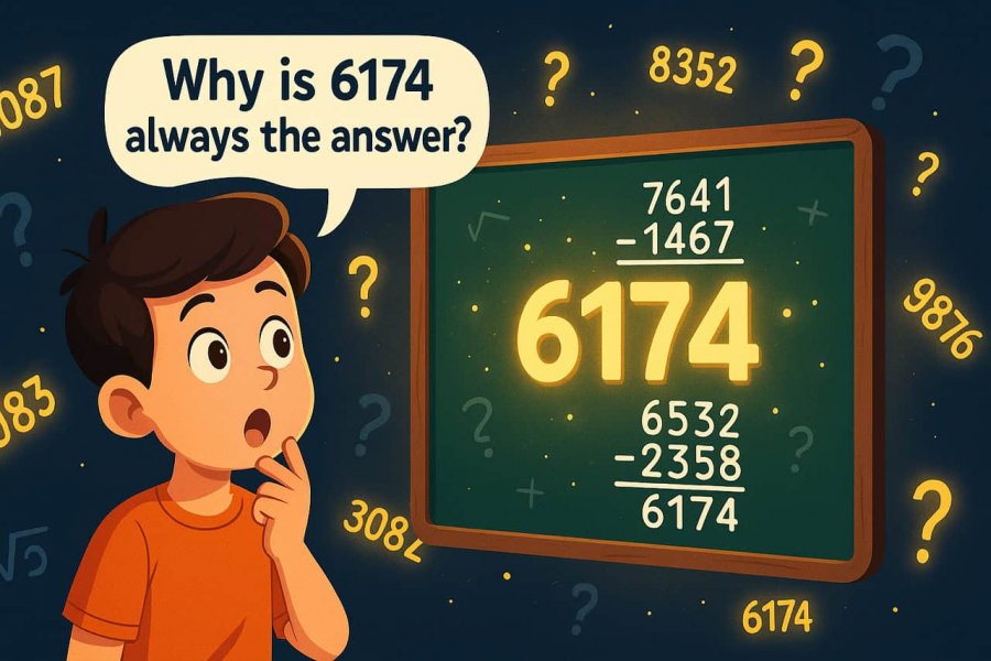 Pse 6174 është numri magjik? Çfarë ka kaq të veçantë?