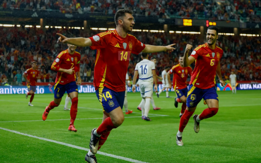 Nga Bilbao te Spanja e Luis Enriques  Historia e Aymeric Laporte  mbrojtësit francez që u bë simbol i  La Roja s 