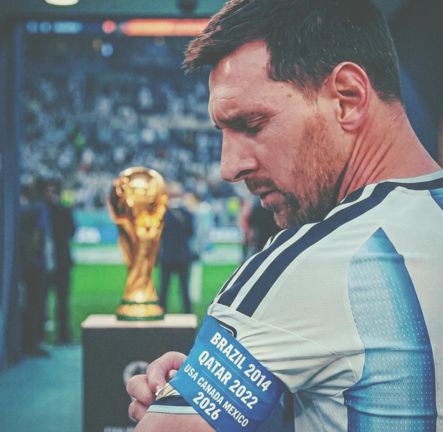 Messi shkruan histori  kapiten në finalen e tretë të Botërorit