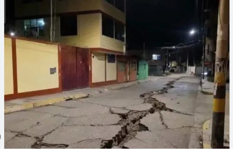 Një tërmet me magnitudë 5.1 ballë në Perunë qendrore lë një të vdekur dhe dhjetë të plagosur