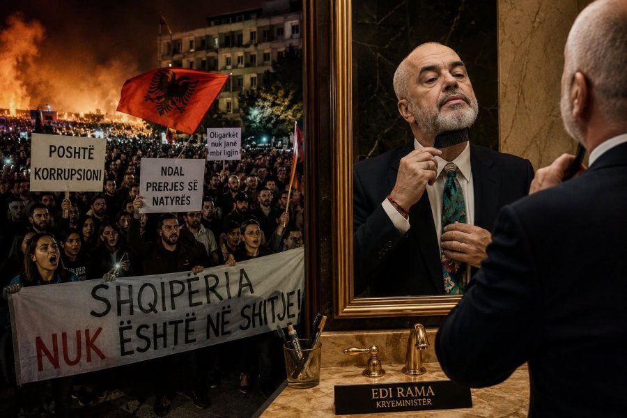 Shqipëria digjet  Edi Rama krihet me Kod Detar