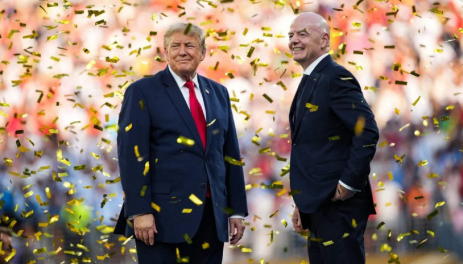 Trump dhe Infantino  dy figura që kërkuan të rrëmbenin skenën e Botërorit  por në fund fitoi futbolli