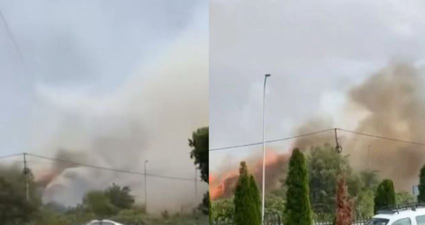 Stuhia dyshohet se shkaktoi zjarr në Shirokë të Suharekës