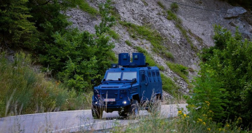 Aksion në Ujman: Policia asiston rrënimin e 11 shtëpive të pushimit