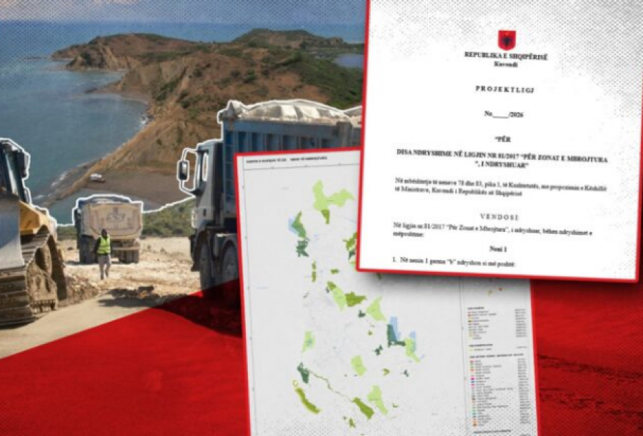 Komisioni Evropian refuzon draftin e parë për ligjin e zonave të mbrojtura