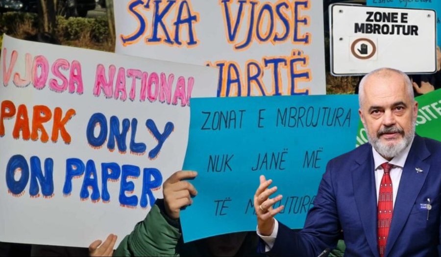 Rama sfidon BE në dhe protestuesit  Qeveria i hap rrugën privatizimit të zonave të mbrojtura