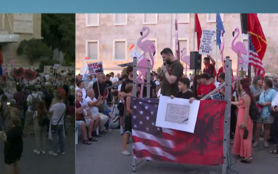 55 ditë revoltë  mesazhi i fortë i të riut ndaj Ramës  Shqipëria nuk është plaçkë  pushteti nuk është i përjetshëm