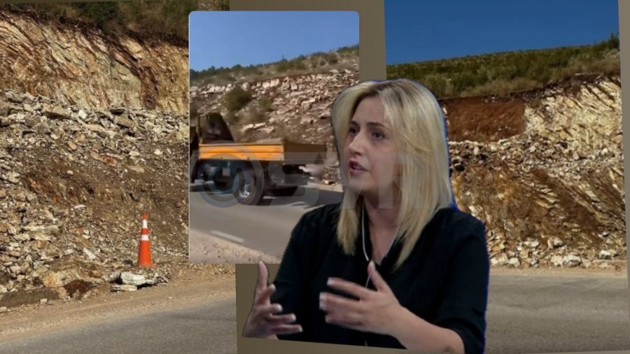 Video denoncimi, Zhupa: Punimet në bypassin Sarandë–Himarë pa siguri: gurë mbi rrugë dhe rrezik për jetën