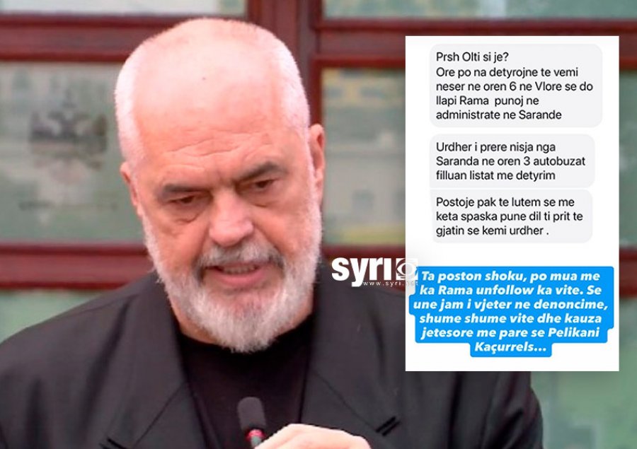 'Dil ti prit të gjatin se kemi urdhër'/ Denoncimi i blogerit: Rama po përgatit antimiting nesër në Vlorë