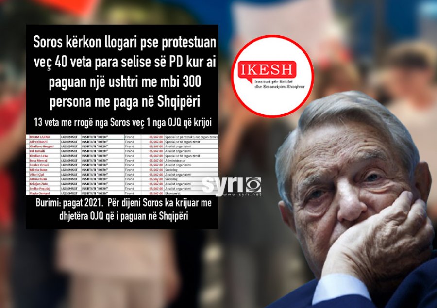 Paguan me qindra persona në Shqipëri/ Soros kërkon llogari pse protestuan veç 40 persona te selia e PD